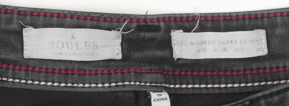 Joules Women's Black Skinny Jeans, Size 6