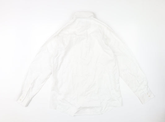 Charles Tyrwhitt Men's White 16 Extra-Slim Fit Dress Shirt