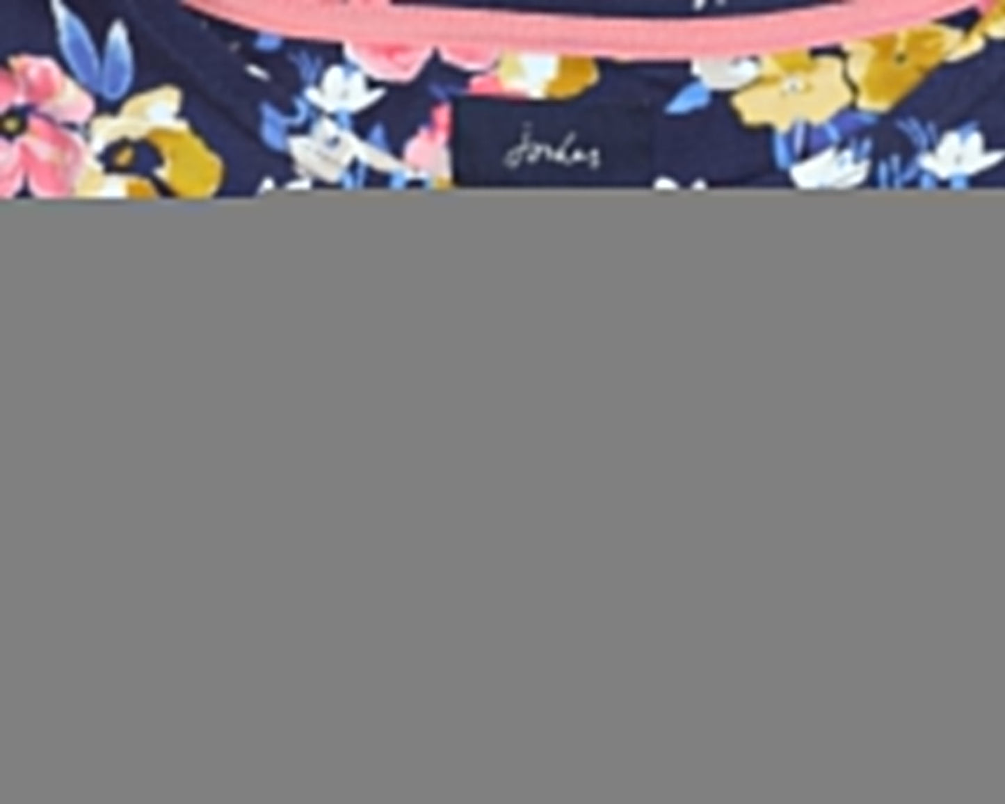 Joules Women's Floral Multicoloured Long Sleeve Top