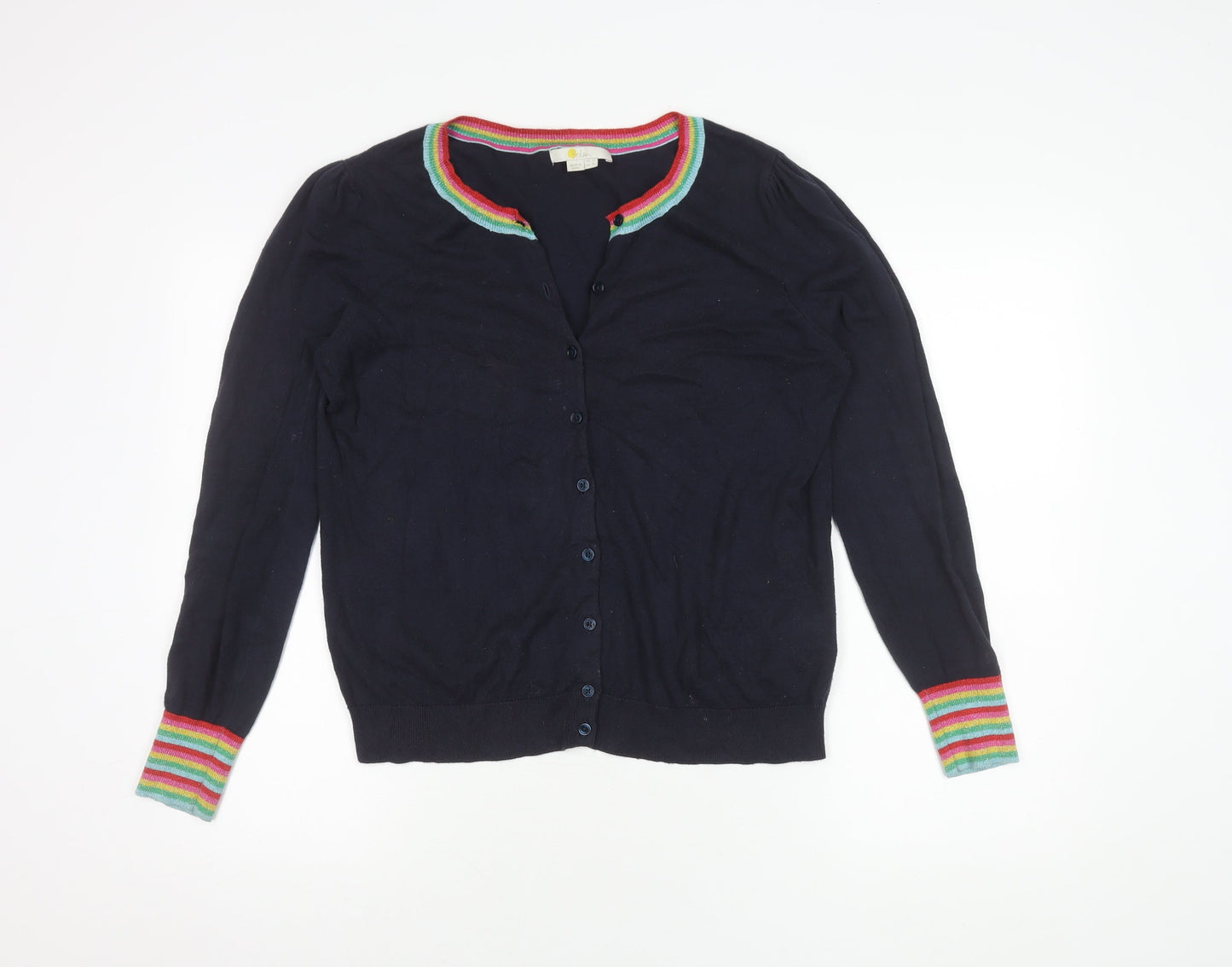 Boden Women’s Blue Cardigan, Size 12 – Stylish & Versatile