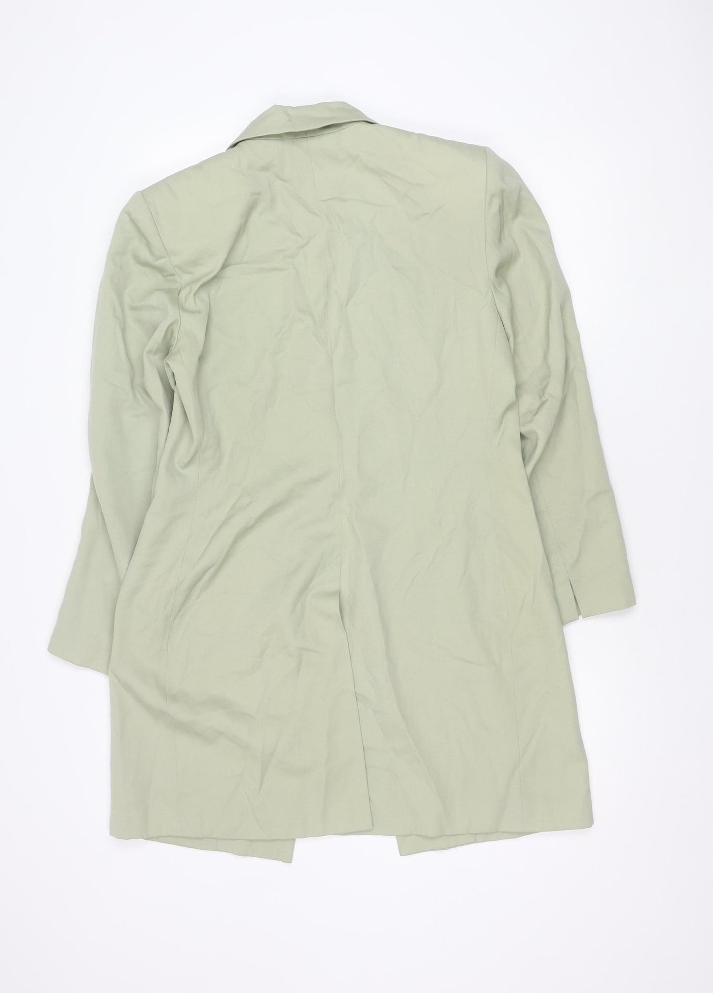Jeff Banks Women's Green Blazer Wool Size 12