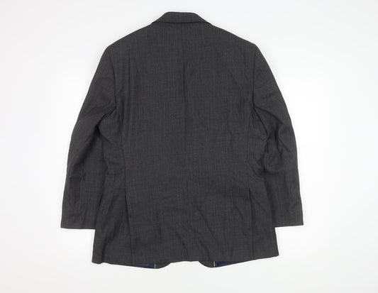 Austin Reed Men's Grey Blazer Jacket, Size 40S Formal Wear
