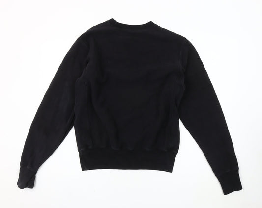 Champion Men's Black S Pullover Sweatshirt