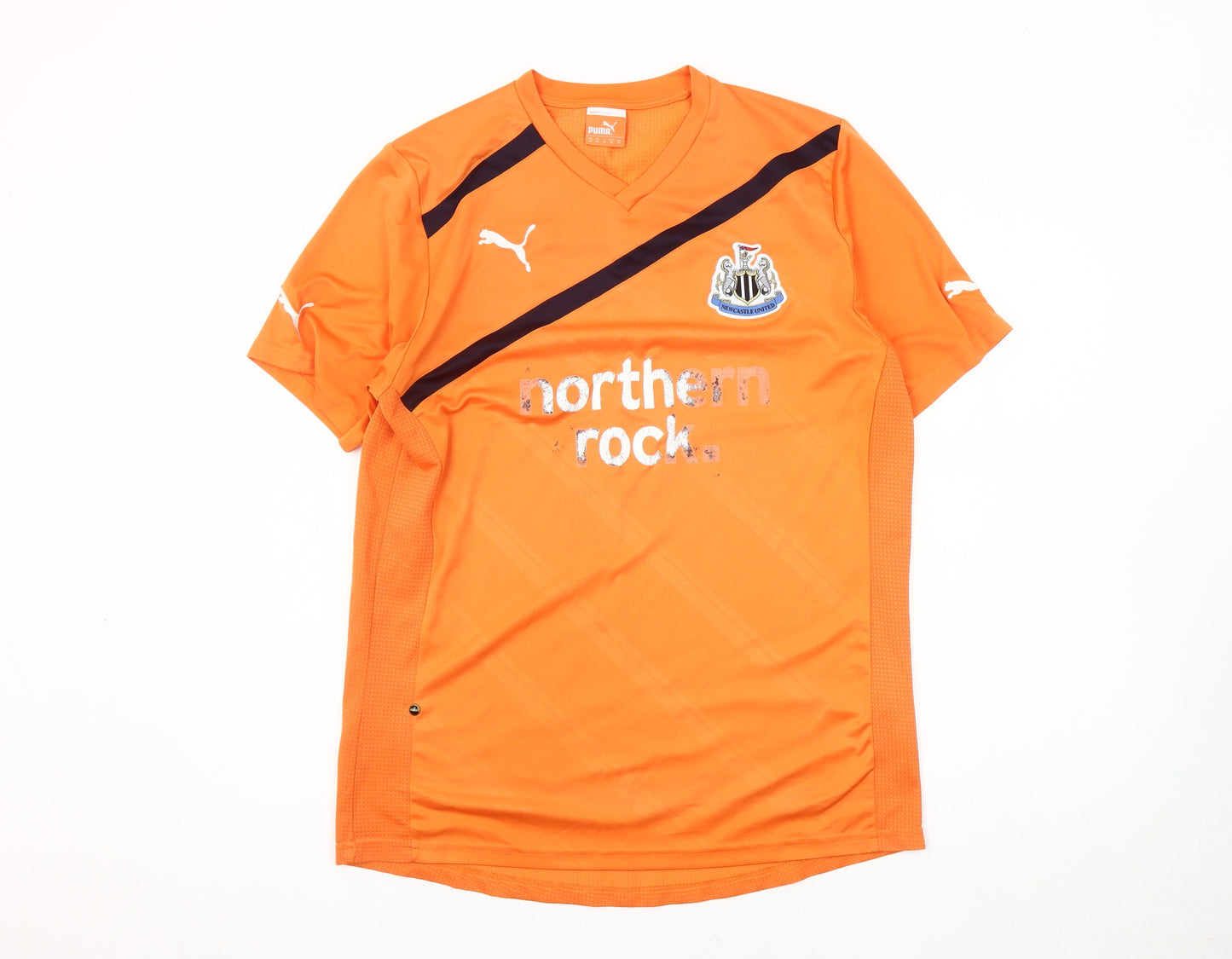 Puma Men's Orange Medium Football Jersey