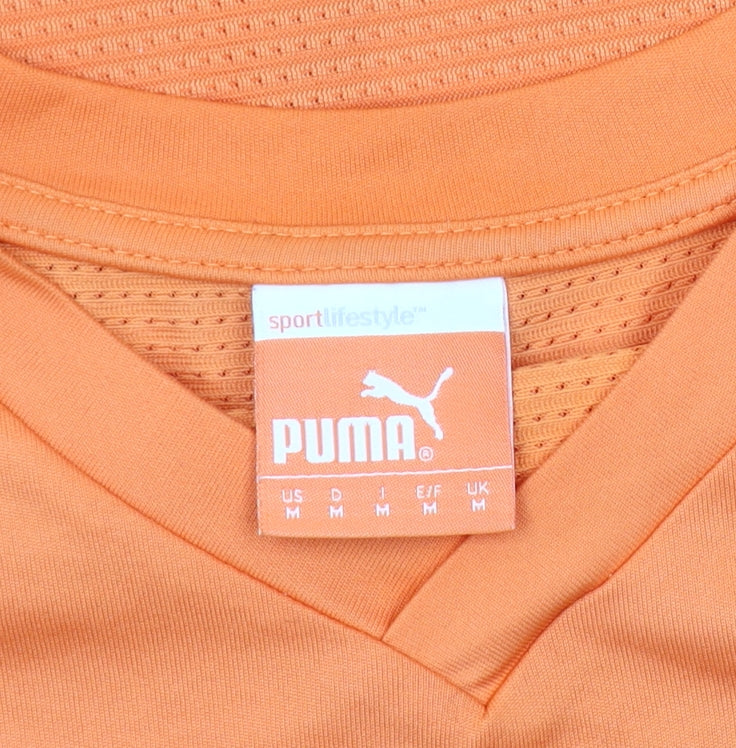 Puma Men's Orange Medium Football Jersey