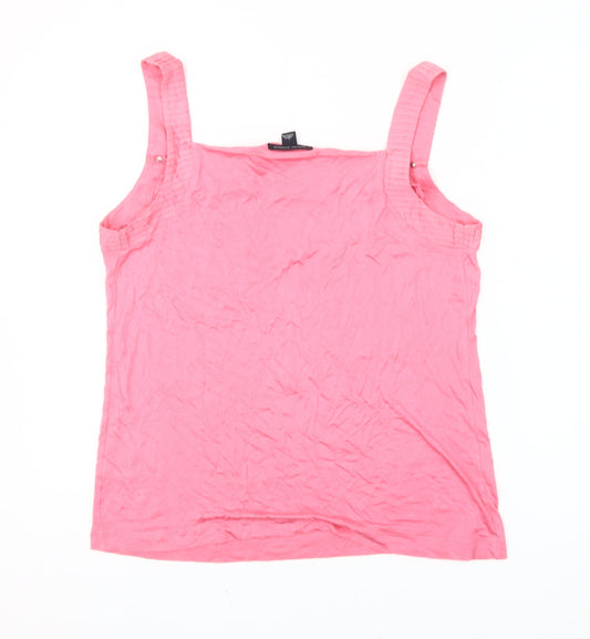 Banana Republic Women's Pink Tank Camisole L
