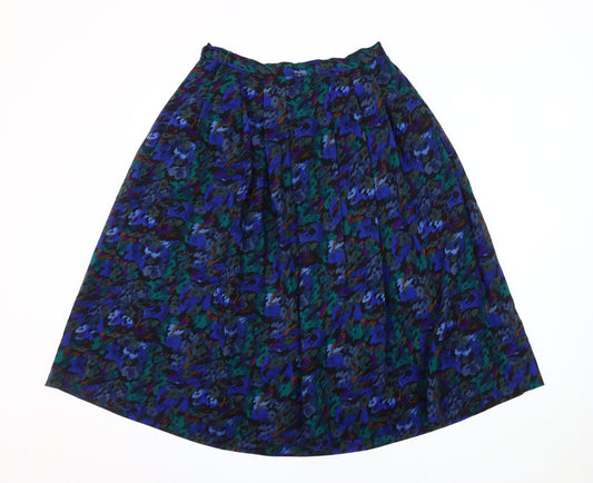Edinburgh Woollen Mill Women's Multicolour Pleated Skirt 14