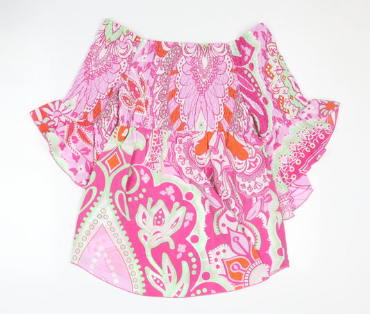 Womens UK Size 8 Joe Browns Multicoloured Polyester Blouse