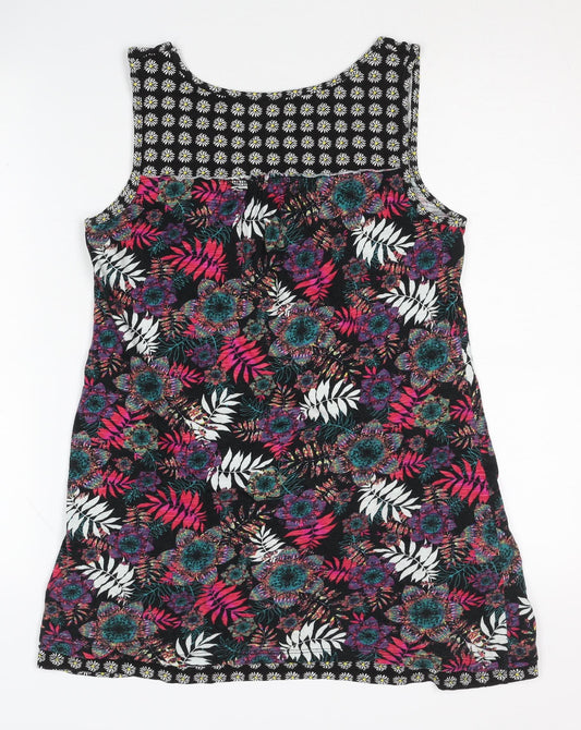 Womens UK Size 10 Joe Browns Multicoloured Cotton Tank
