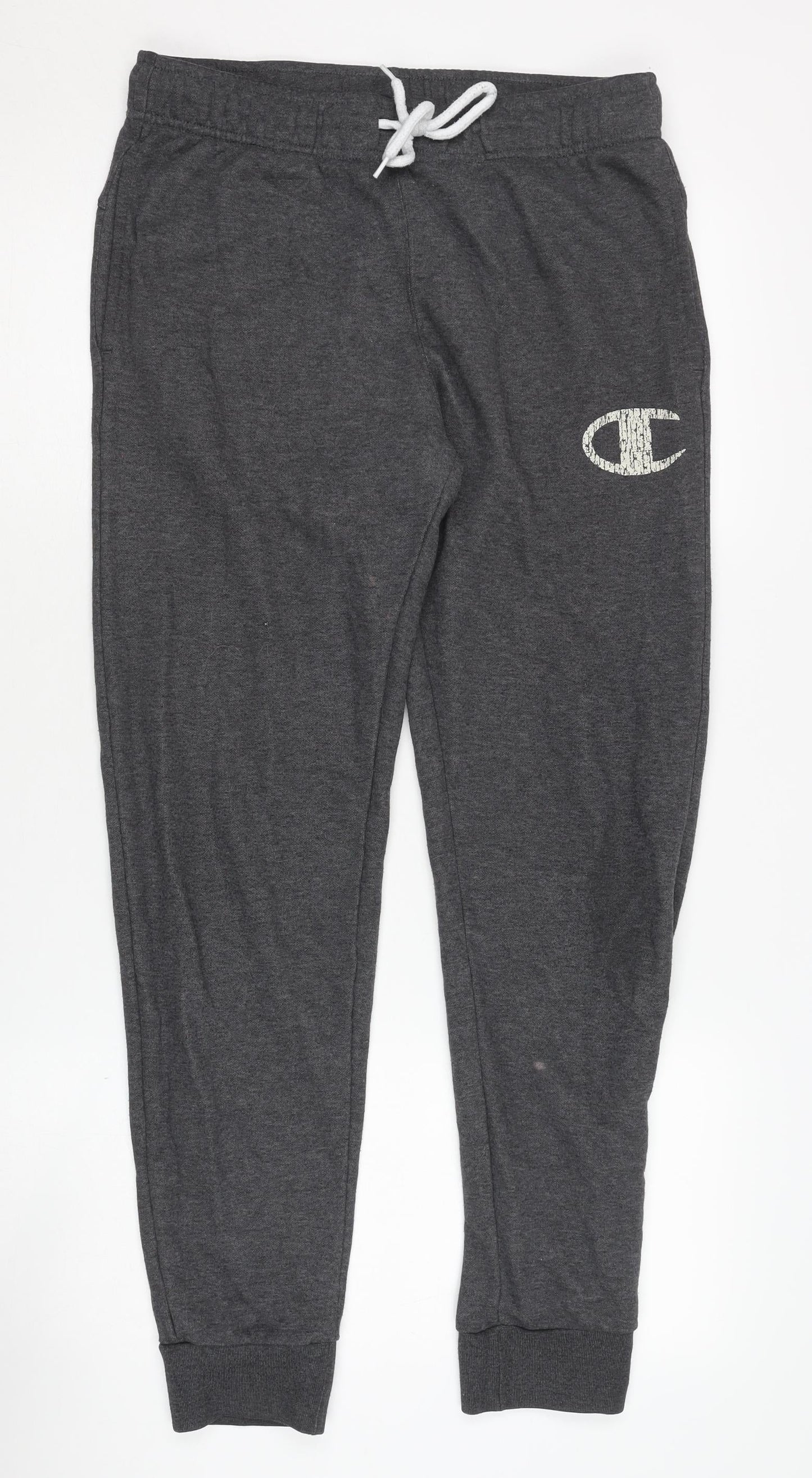 Champion Grey Men's Medium Jogger Trousers, Athleisure