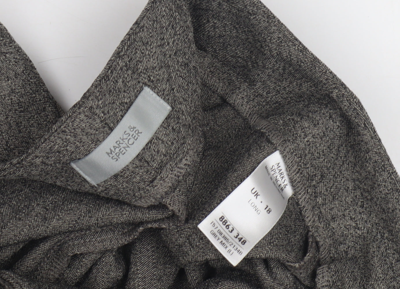 Marks and Spencer Women's Grey Trousers
