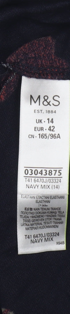 Marks and Spencer Floral Blouse, Women, Size 14