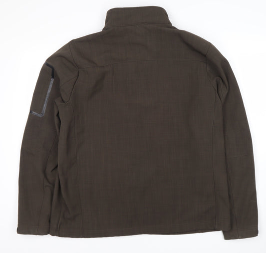 Iguana Men's Brown Soft Shell Jacket L