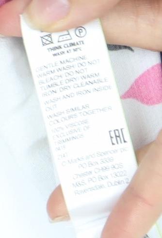 Marks and Spencer Women's Multicoloured Floral Dress