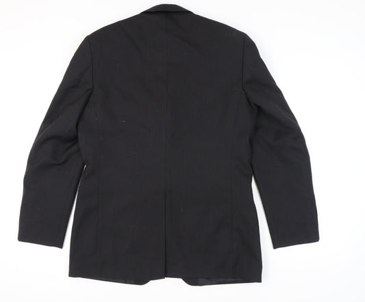 Burton Men's Black Blazer, Size 40L