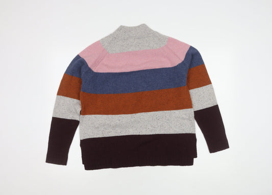White Stuff Women's Multicoloured Pullover Jumper, Size 10