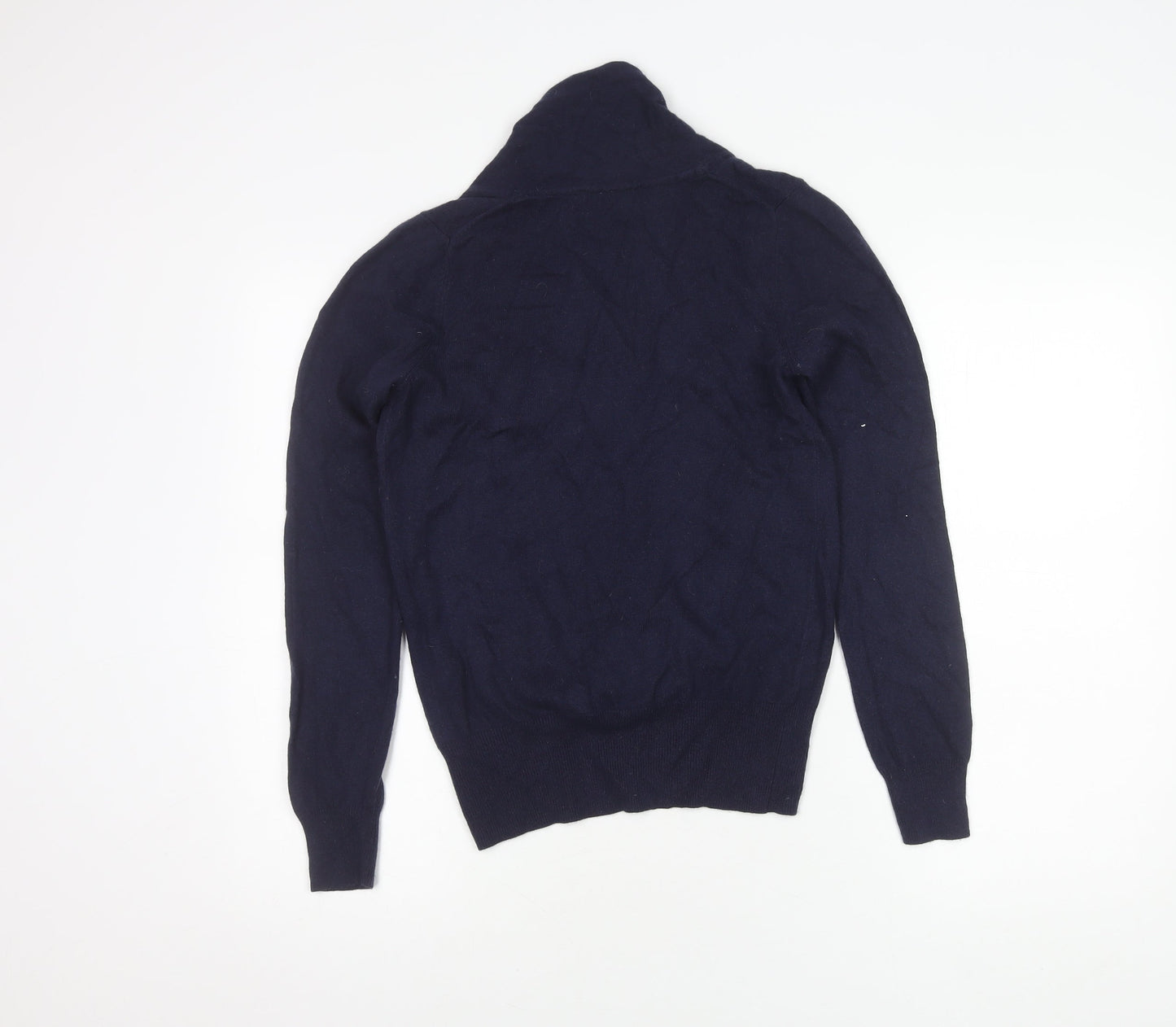 Boden Women's Blue Wrap Jumper Size 16