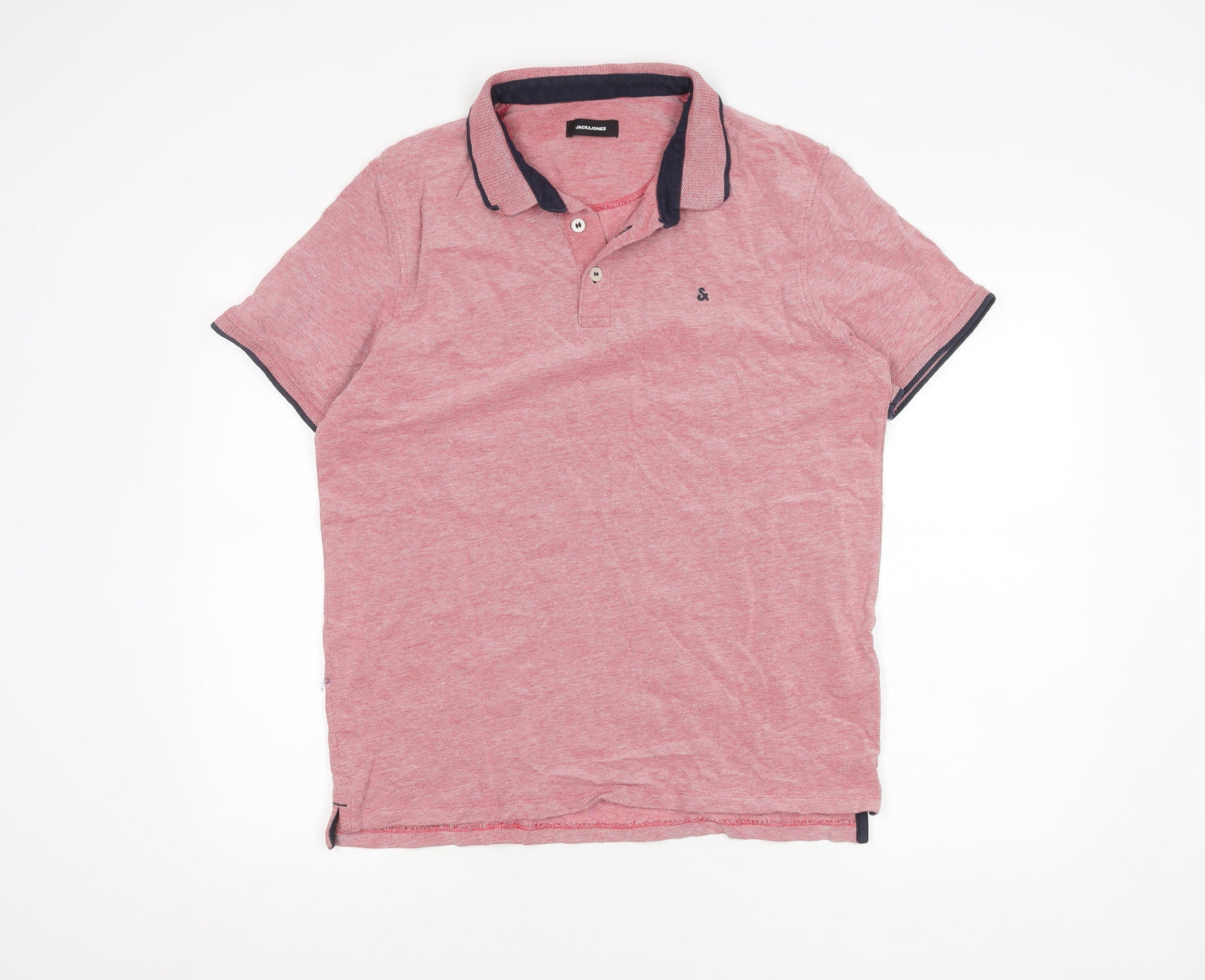 Jack & Jones Men's Red 2XL Polo Shirt