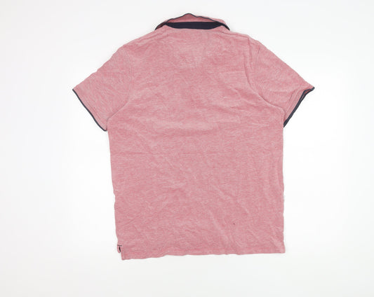 Jack & Jones Men's Red 2XL Polo Shirt