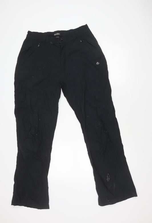 Craghoppers Men's Black Cargo Trousers L