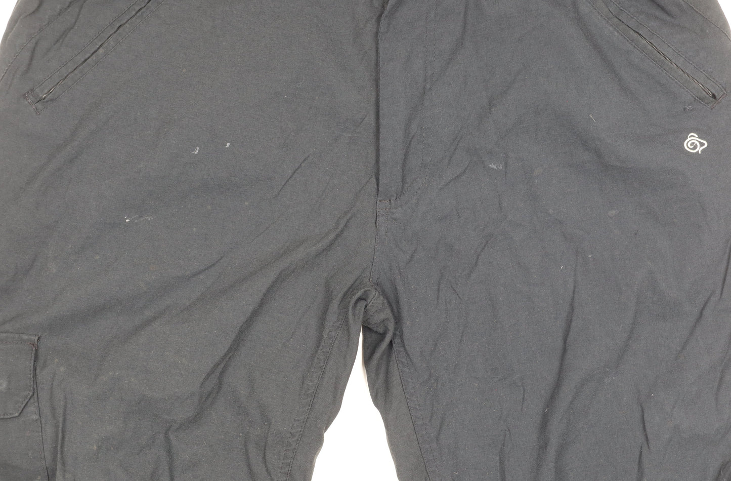 Craghoppers Men's Black Cargo Trousers L