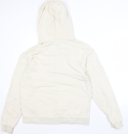 MP Men's Beige XL Hoodie Pullover Logo Style
