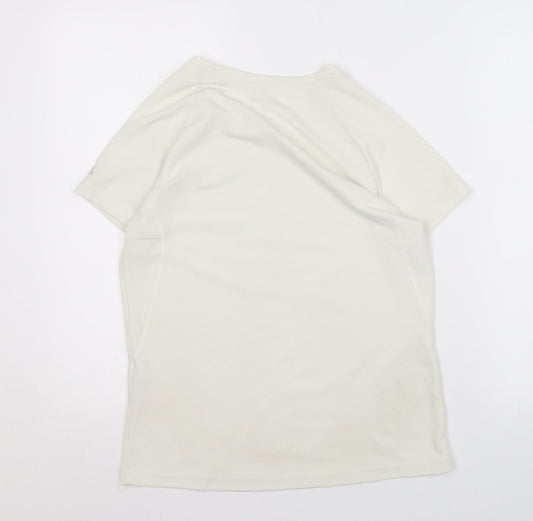 Craghoppers Women's White Activewear T-Shirt Size 12