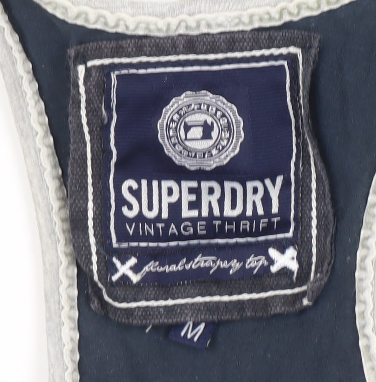 Superdry Women's Grey Floral Tunic M