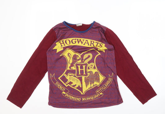 Harry Potter Boys Red Long Sleeve T-Shirt 11-12 Years