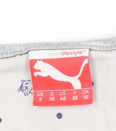 Puma Women's Grey Tank Top Size 10 Activewear