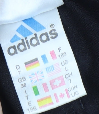 Adidas Men's Black Track Pants Large