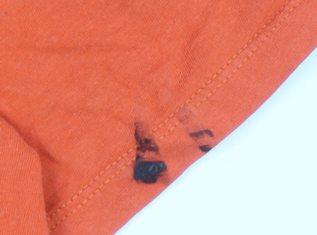 Nike Men's Orange Athletic Fit Astros T-Shirt L