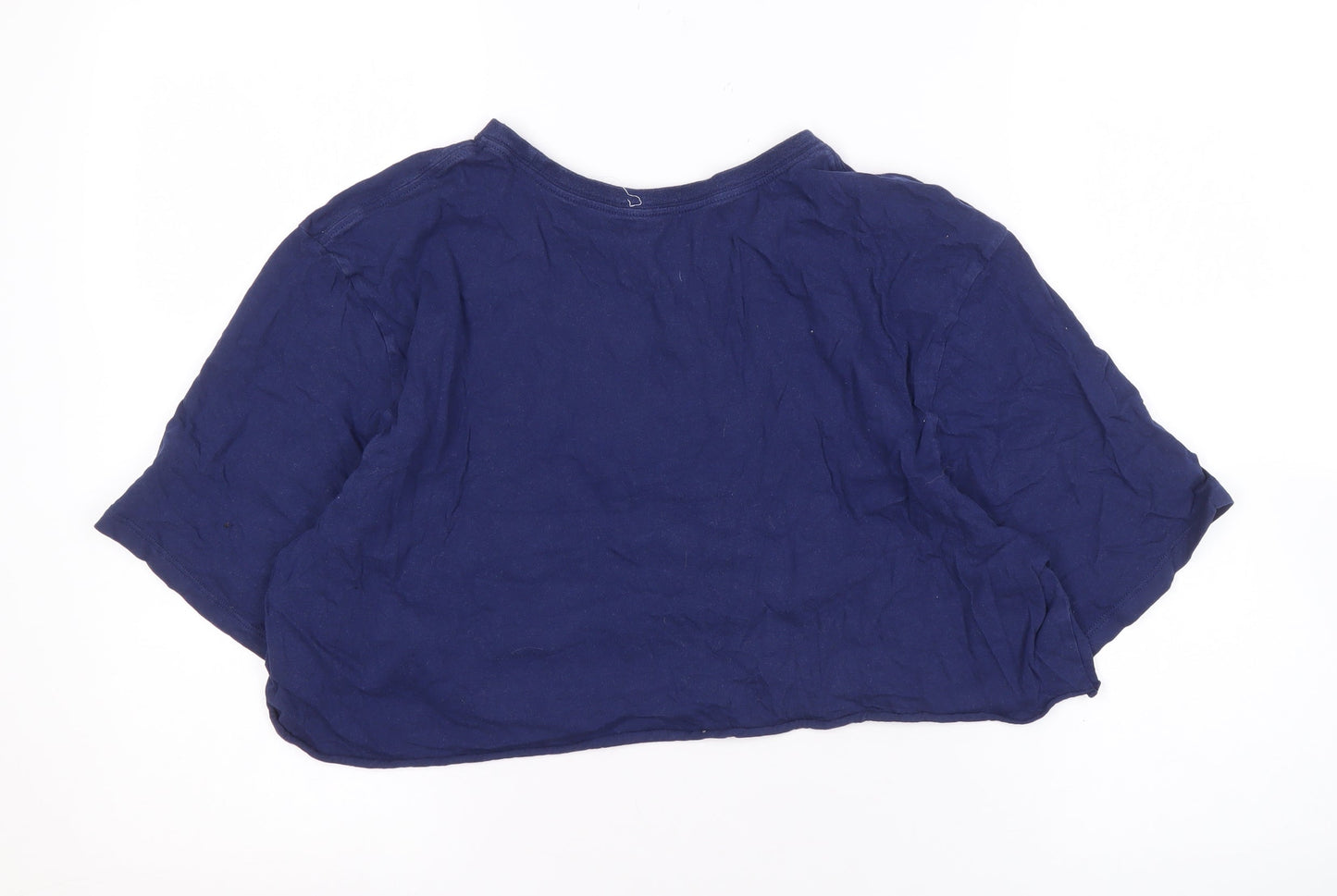 Nike Unisex Blue Athletic T-Shirt XL