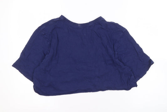 Nike Unisex Blue Athletic T-Shirt XL