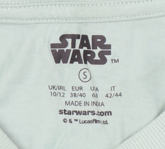 Star Wars Unisex Adults Green T-Shirt, Size S