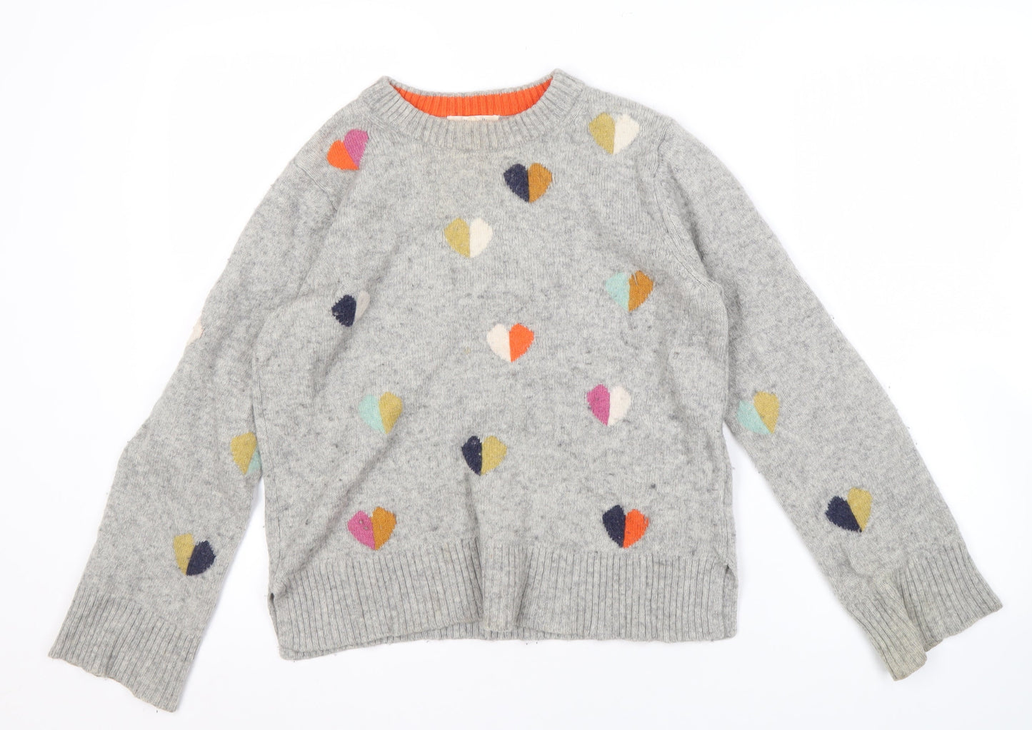 White Stuff Women's Grey Pullover Jumper Size 10