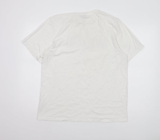 Ellesse Women's White T-Shirt Size 16 Casual Wear