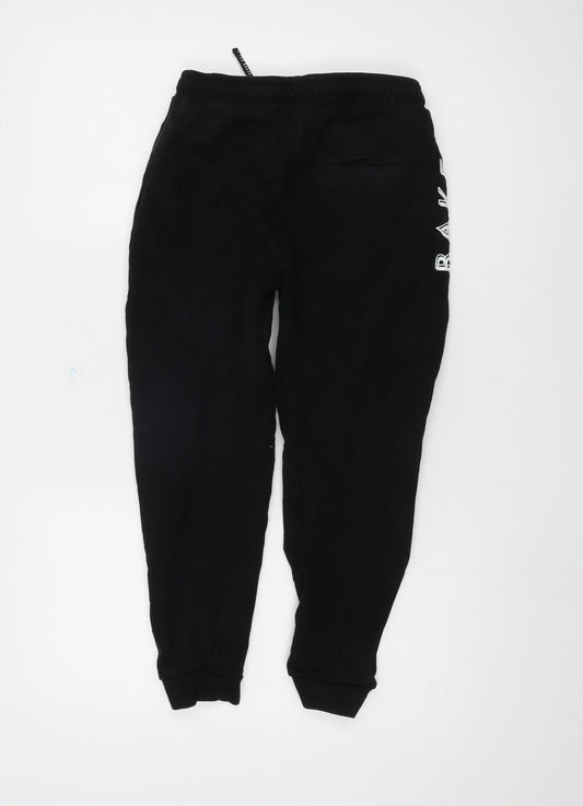 Baker by Ted Baker Boys Black Joggers 12 Years Cotton Casual