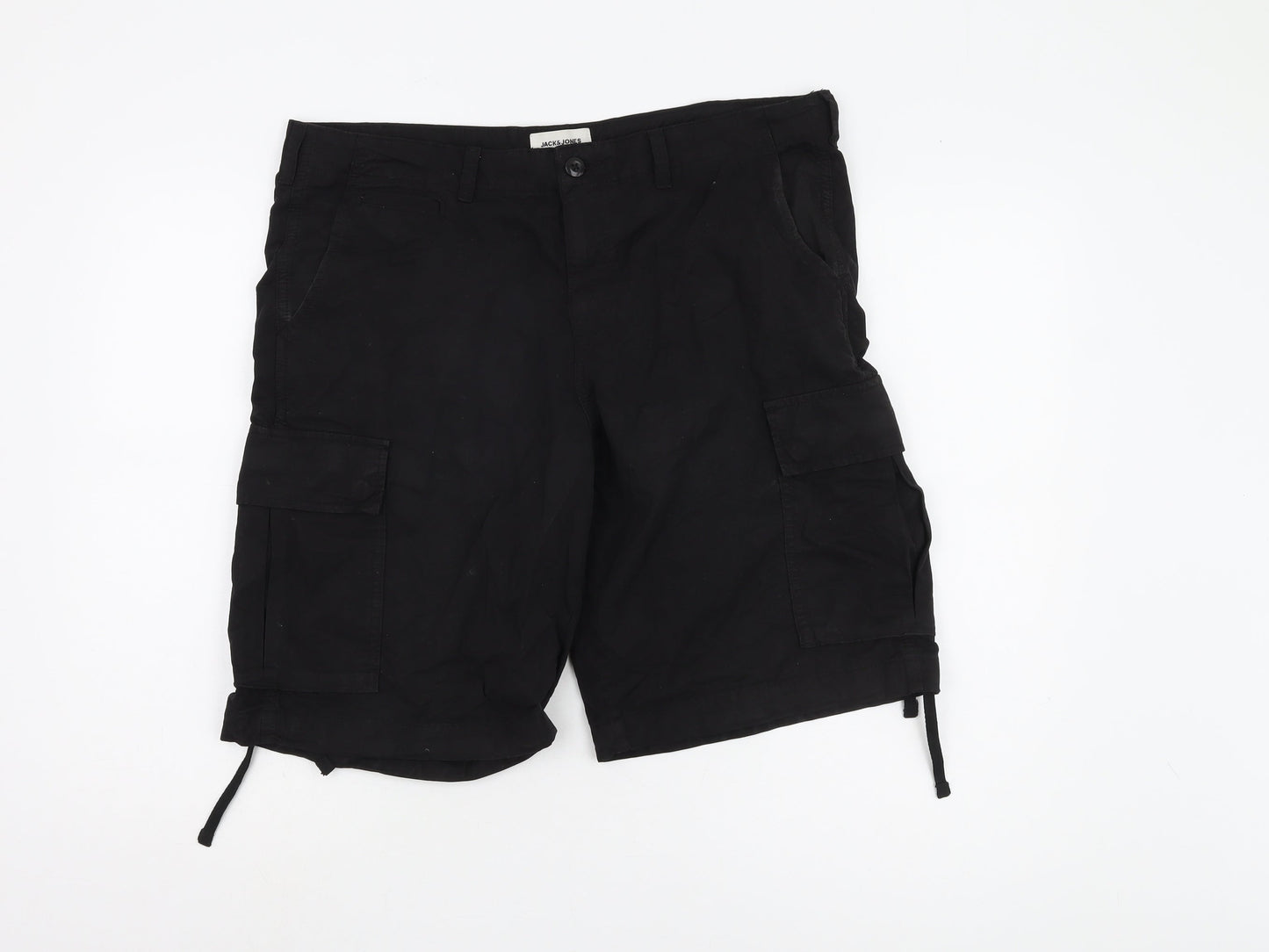 Jack & Jones Men’s Black XL Cargo Shorts