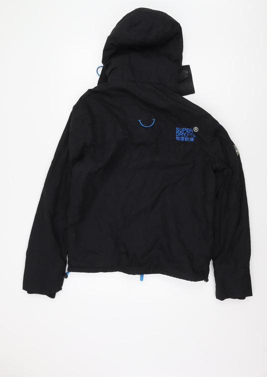 Superdry Men's Black Windbreaker Jacket S
