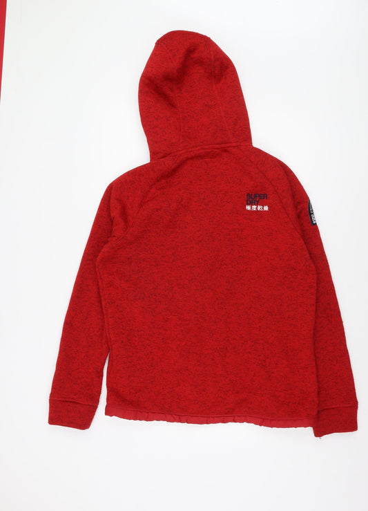 Superdry Men's Red XL 3-in-1 Hooded Jacket