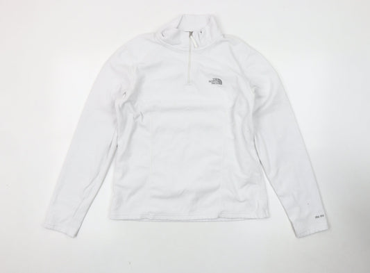 The North Face Women's White Pullover Sweatshirt L