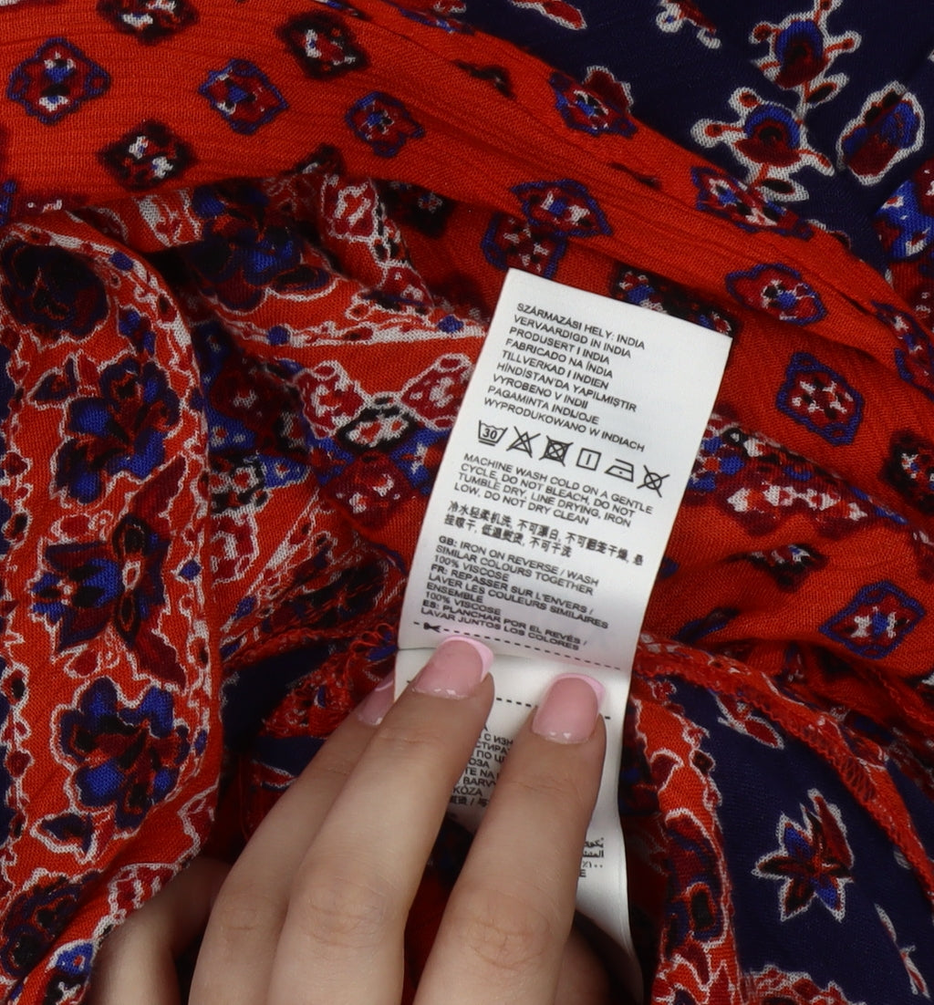 Superdry Women's Multicoloured Maxi Dress - Size 8