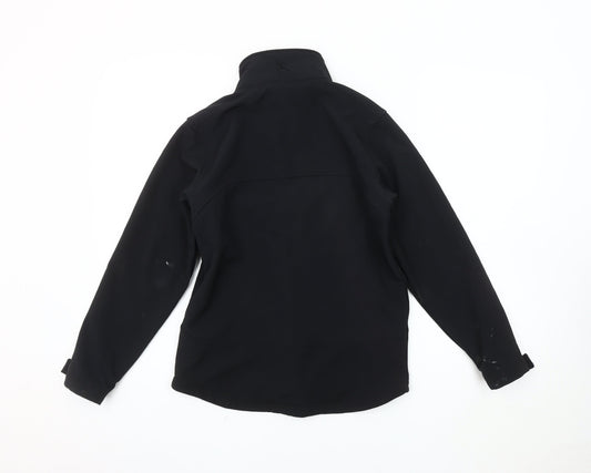 Mountainlife Boys Black Soft Shell Jacket 11-12 Years