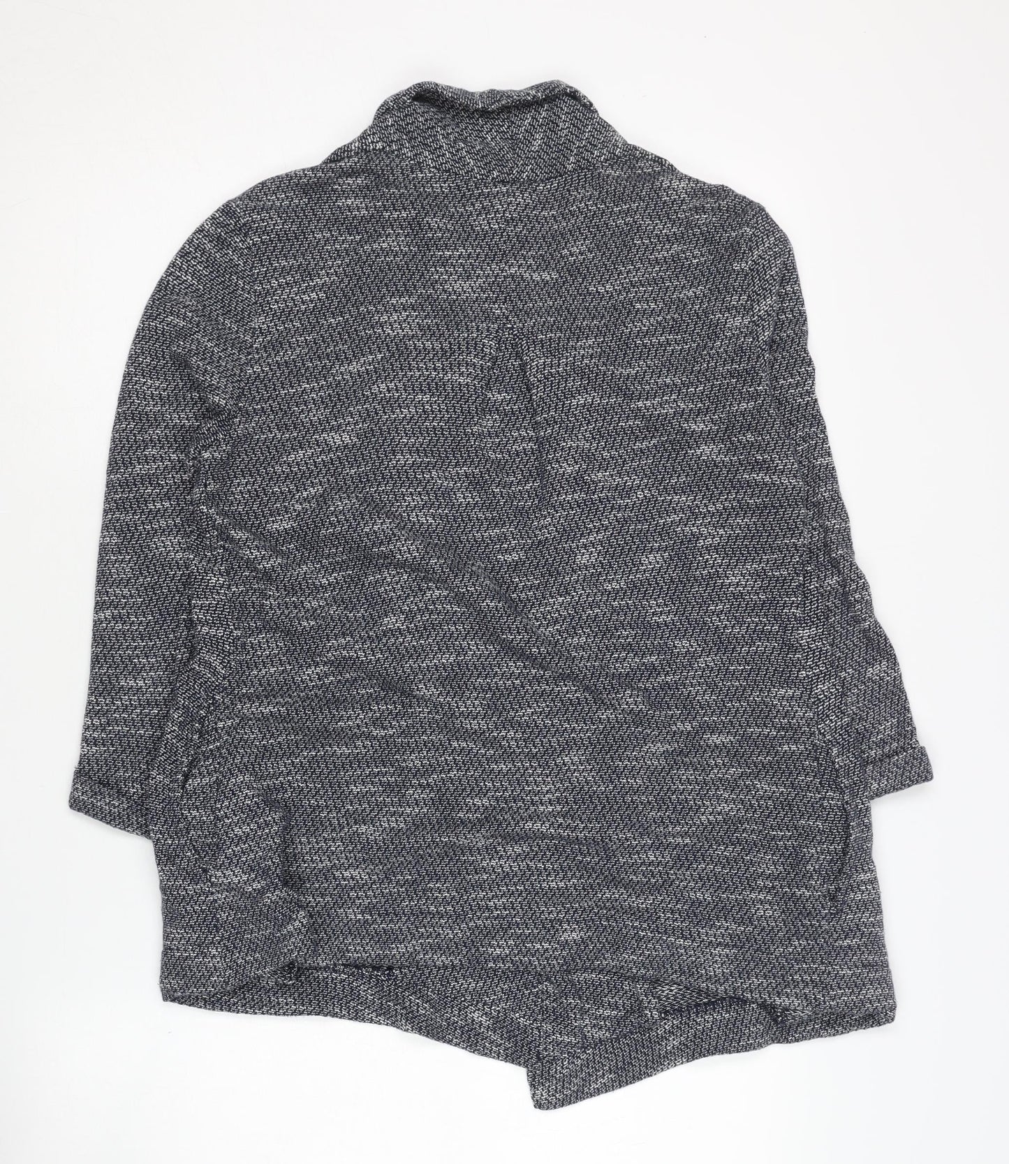 Fat Face Women's Blue Knit Open Front Cardigan Size 8