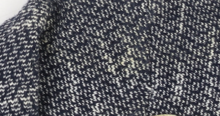 Fat Face Women's Blue Knit Open Front Cardigan Size 8