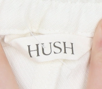Hush Women's Ivory Cargo Skirt Size 10 Casual