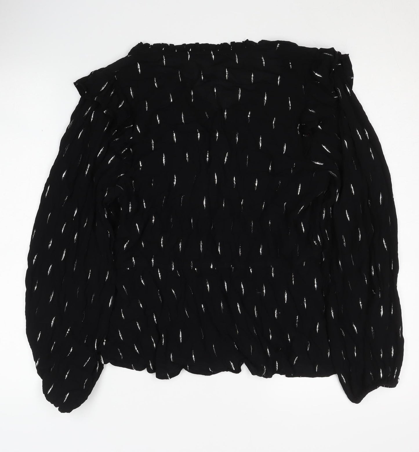 Oliver Bonas Women's Black Long Sleeve Top