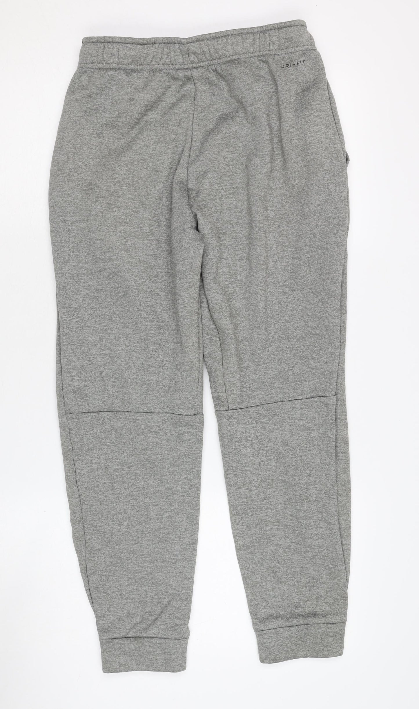 Nike Men's Grey Dri-FIT Jogger Trousers M