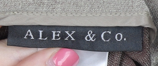 Additional view of Alex & Co. Women's Beige Trousers, size 14